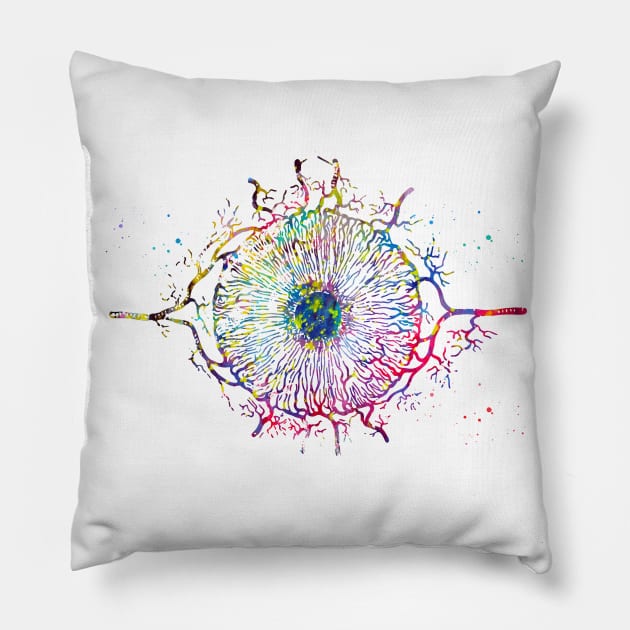 Iris Pillow by erzebeth