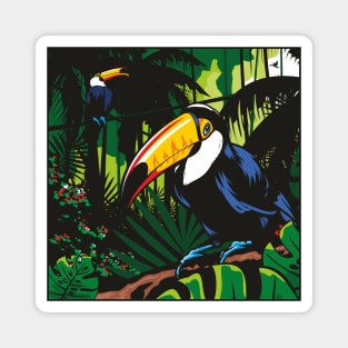 Toucans Magnet