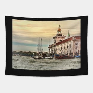 Punta Della Dogana Venice Tapestry