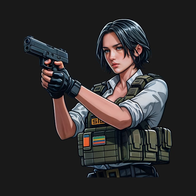 Tactical Girl by Rawlifegraphic