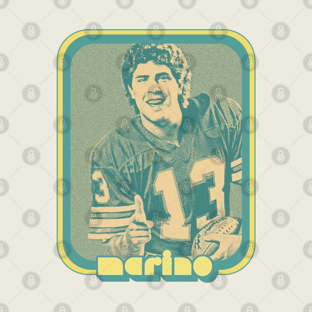 Dan Marino / Retro 80s Football Fan Design by DankFutura