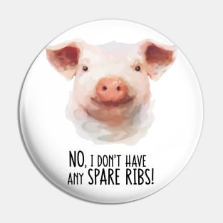 Vegan Slogan Pin