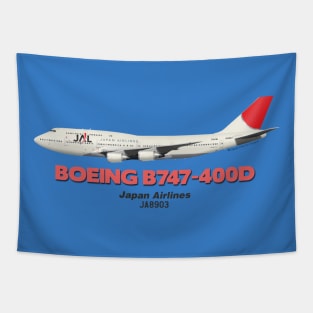 Boeing B747-400D - Japan Airlines Tapestry