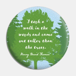 Walk in the Woods, Thoreau Pin