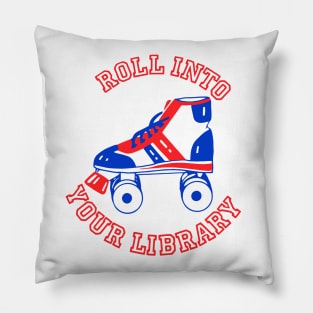 Roll Into Your Library Pillow