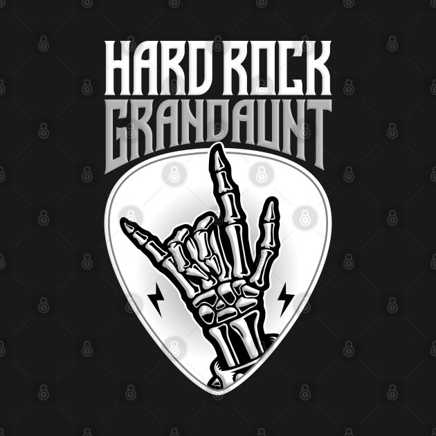 Disover Hard Rock Grandaunt Rock On Hand Sign - Rock - T-Shirt