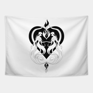 twin flames Tapestry