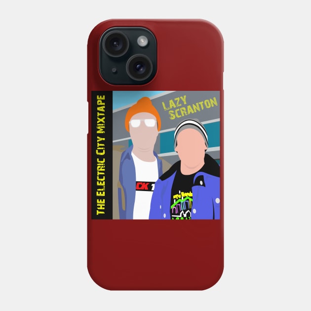 The Electric City Mixtape by doctorheadly Phone Case by doctorheadly