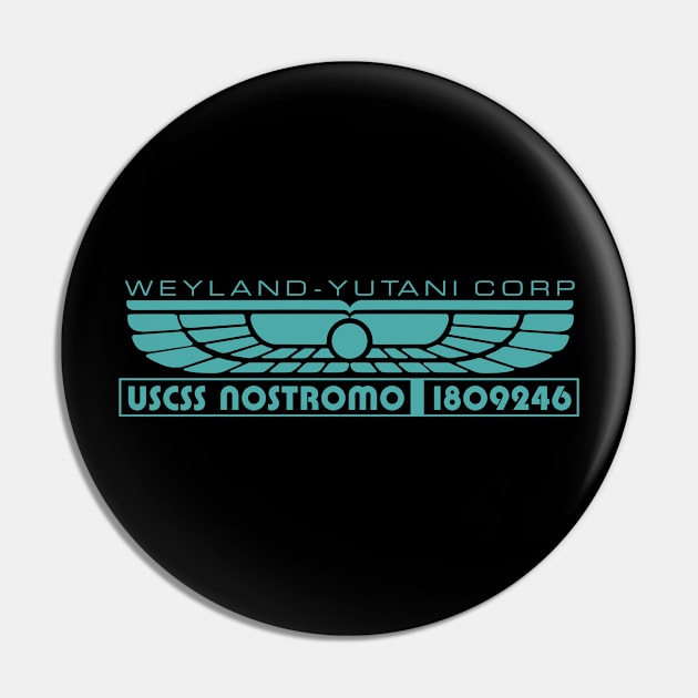 Weyland-Yutani Corp Standard Pin by Dargie