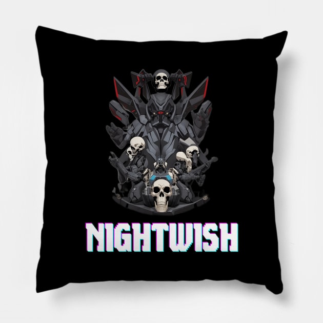 Nightwish Pillow by Maheswara.Momocats