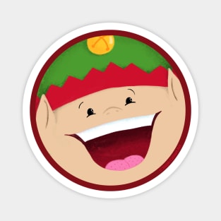 Cute Christmas Elf Magnet