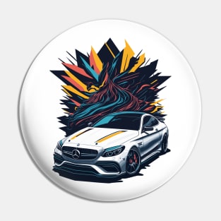 Mercedes AMG C63 - Car Classic Pin