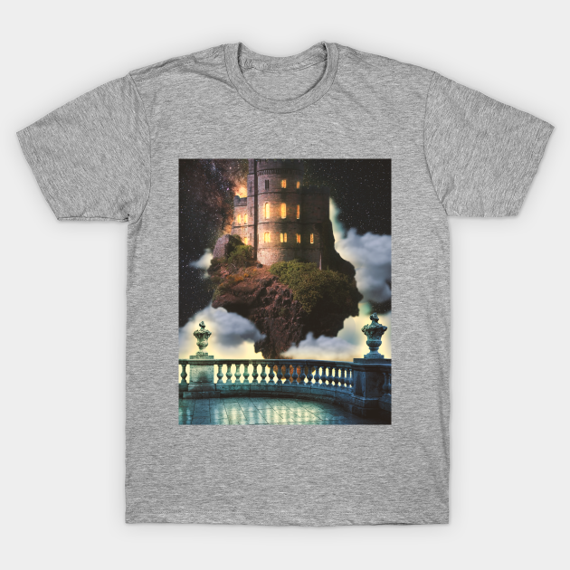 Discover The Floating Castle - Fantasy - T-Shirt