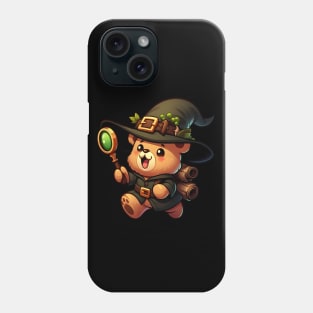 Cute Witch Bear Gatherer Kawaii Phone Case