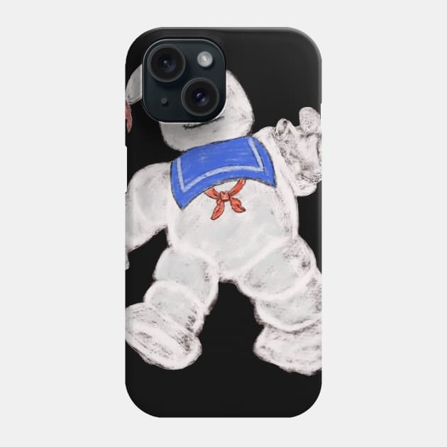 Ghostbusters Medi-Corps Stay Puft Tee Phone Case by Ghostbustersmedicorps
