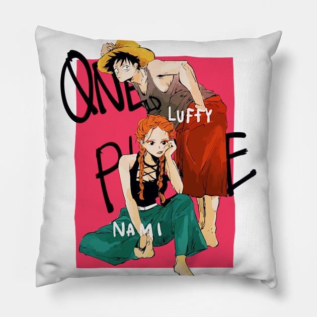 Nami Luffy One Piece Fashion Pillow by KDungUniversal