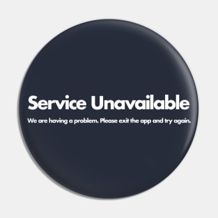 DPlus Service Unavailable Pin