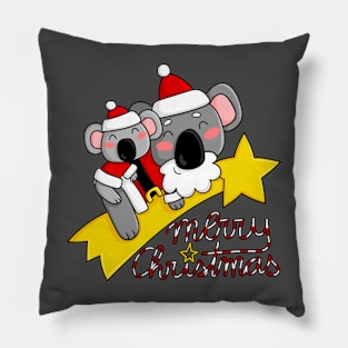 Christmas koalas Pillow