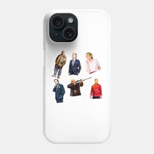 6 Better call Saul high quality stickers Phone Case