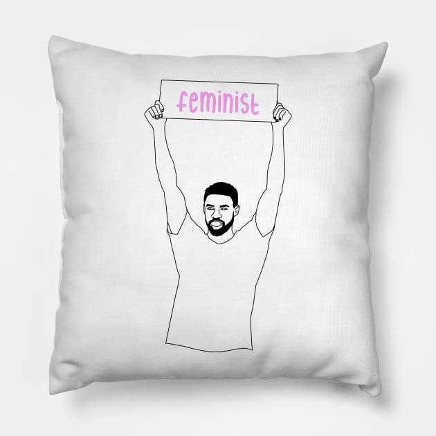 feminist Pillow by edajylix