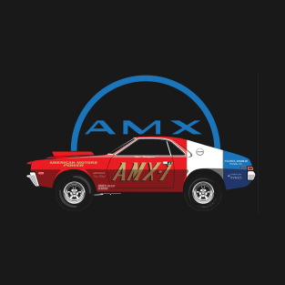 '69 AMX-1 factory built, modified by Hurst, super stock race car. T-Shirt