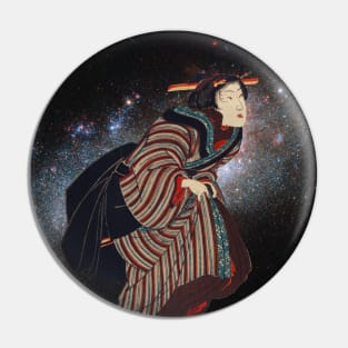 Kuniyoshi in Space - Galaxy Pin