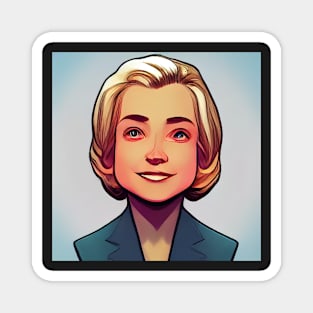 Hillary Clinton | Comics style Magnet