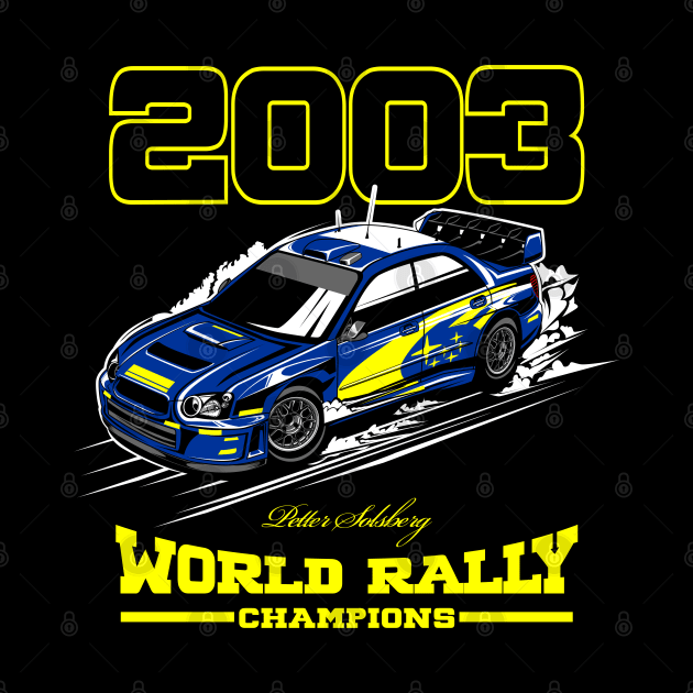 Subaru Impreza 2003 World Champion by aredie19