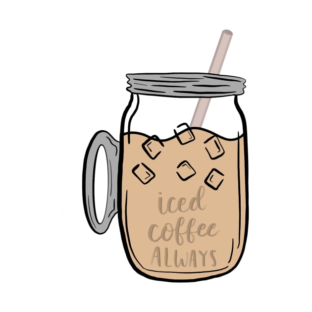 Iced coffee by nicolecella98