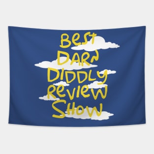 Best Darn Diddly Clouds Tapestry