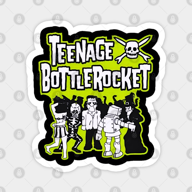 teenage bottlerocket Magnet by cute baby dogs