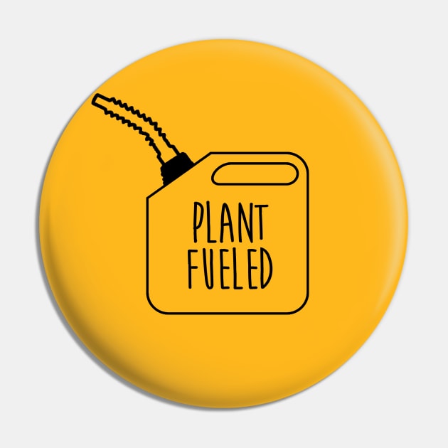 Plant Fueled Vegan Gains Lifting Gym Workout Based Vegetarian Veganism Minimalist Pin by GraviTeeGraphics