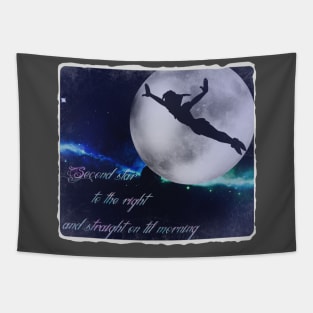 Distressed Peter Pan Tapestry