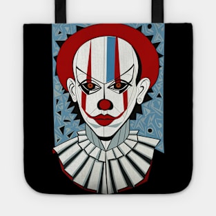 Portrait of Clown 4 Tote