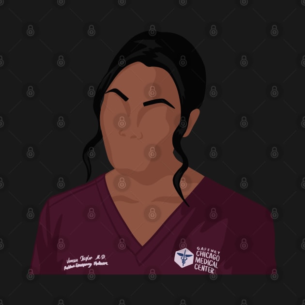 Vanessa Taylor | Chicago Med by icantdrawfaces