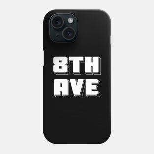 8TH Source Black Phone Case