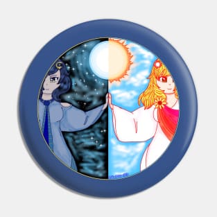 Daughters of the Night and Day Pin