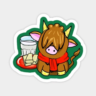 Shortbread Highland Cow Pal Magnet