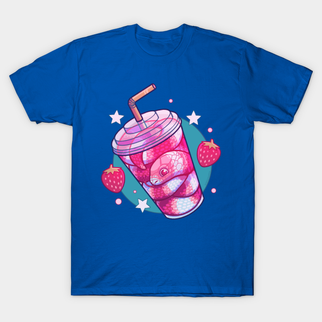 Strawberry Milk-Snake - Snake - T-Shirt