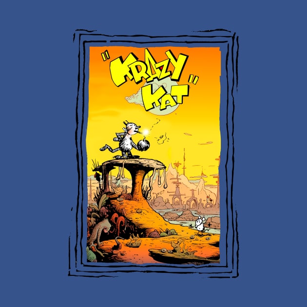 Krazy Kat Vintage Comics by enyeniarts