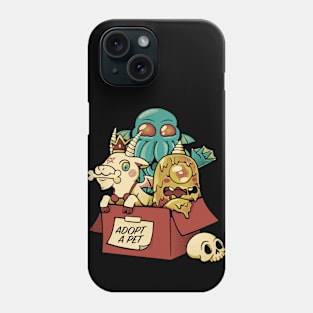 Adopt a Monster Kawaii Pet Phone Case