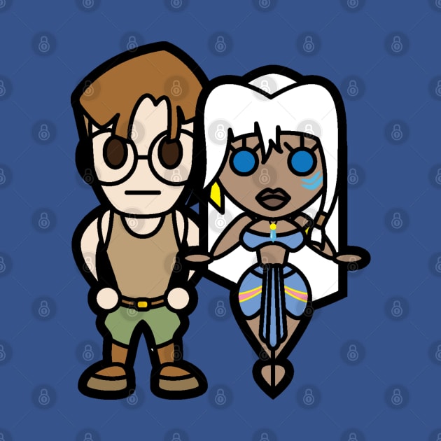 Milo and Kida Tooniefied by Tooniefied