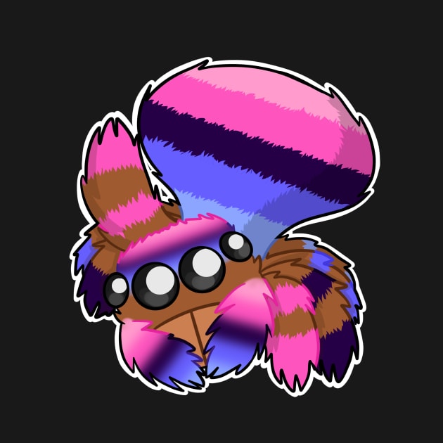 Omnisexual Peacock Spider by dragonlord19