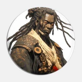 Yasuke Black Samurai in 1579 Feudal Japan No. 3 Pin