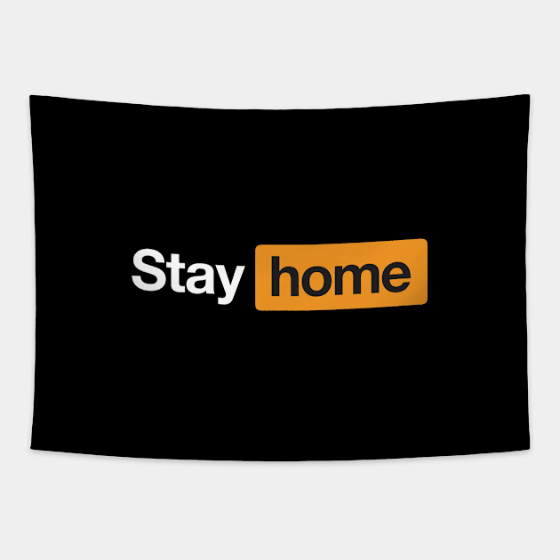 Stay Home Tapestry by Heyday Threads