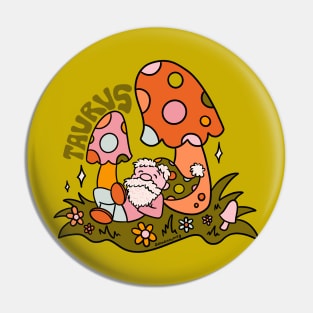 Taurus Gnome Pin