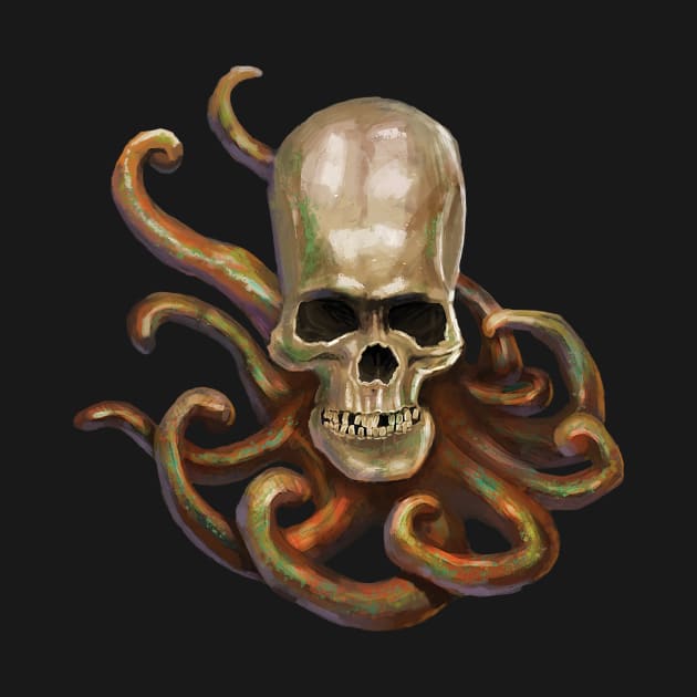 Skulltopus by EdenObiArt