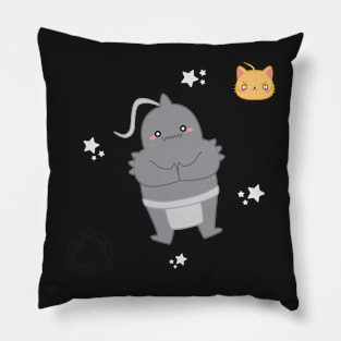 fma pattern Pillow