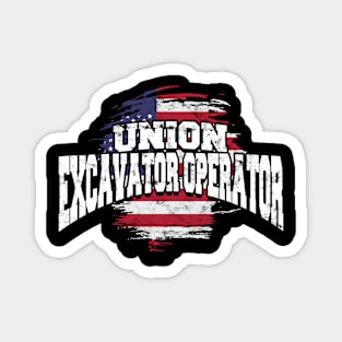 Heavy Equipment Operator Certified Excavator Operator Magnet