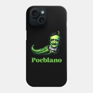 Edgar Allan Poe Funny Poeblano Pepper Phone Case